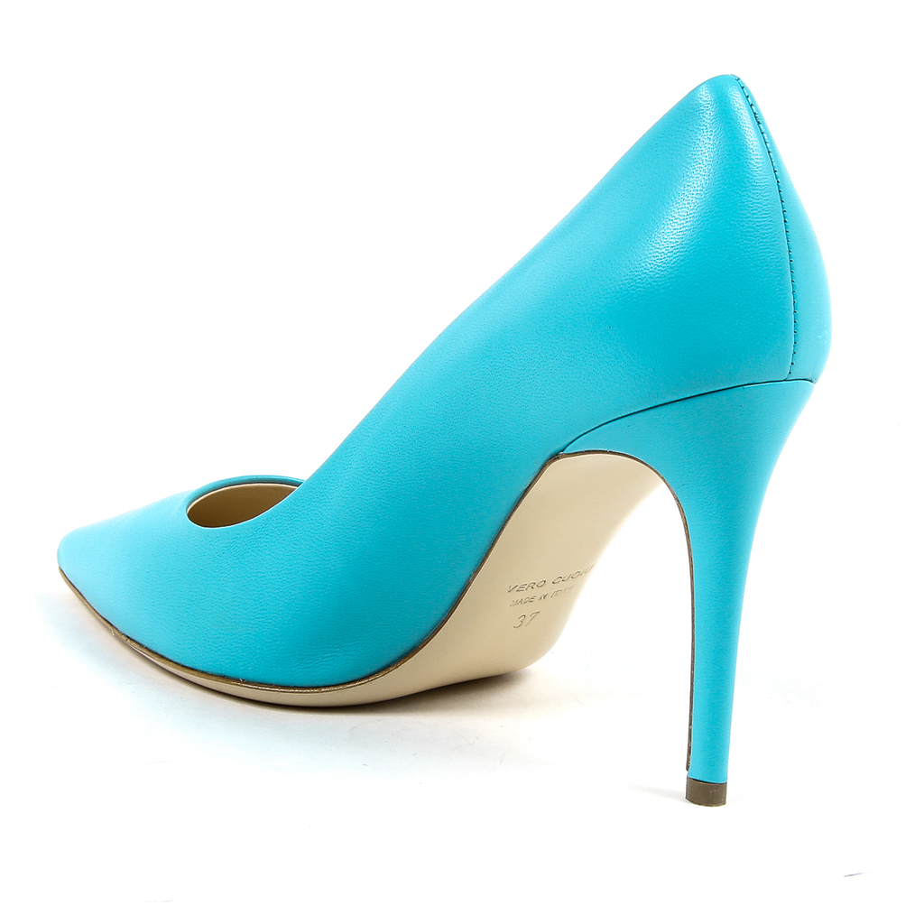 V 1969 Italia Donna Décolleté Azzurro Chiaro MINA