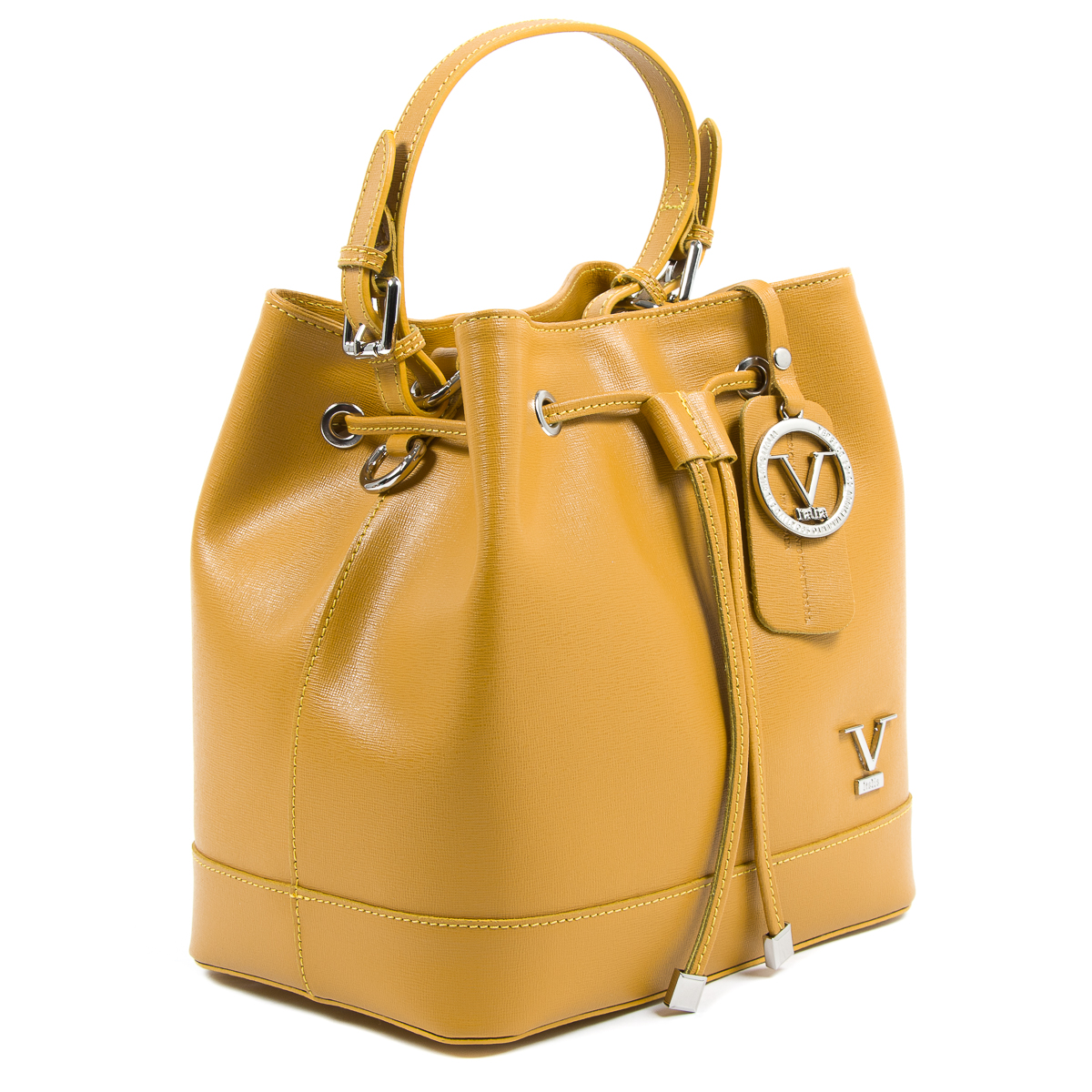 V 1969 Italia Borsa da donna gialla LINZIE