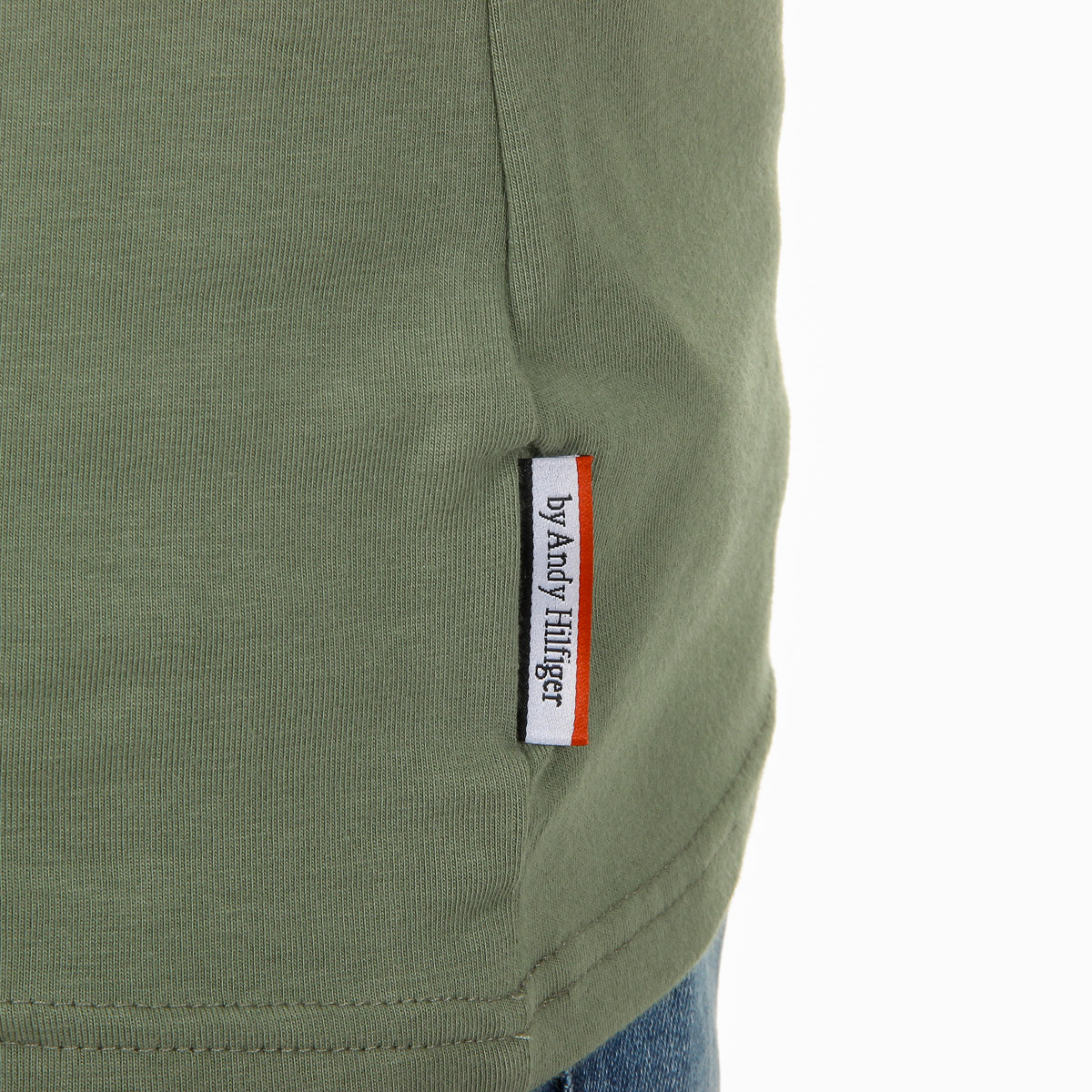 Andrew Charles Maglietta da uomo a maniche corte con scollo a V, verde KENAN
