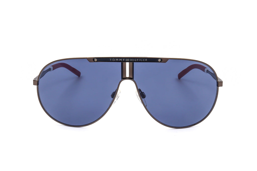 Occhiali da sole da uomo Tommy Hilfiger TH 1801 S SVK 67 07 135 NERO RUTENIO OPACO