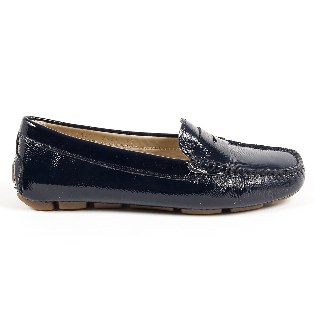 V 1969 Italia Mocassino da donna blu AMALFI
