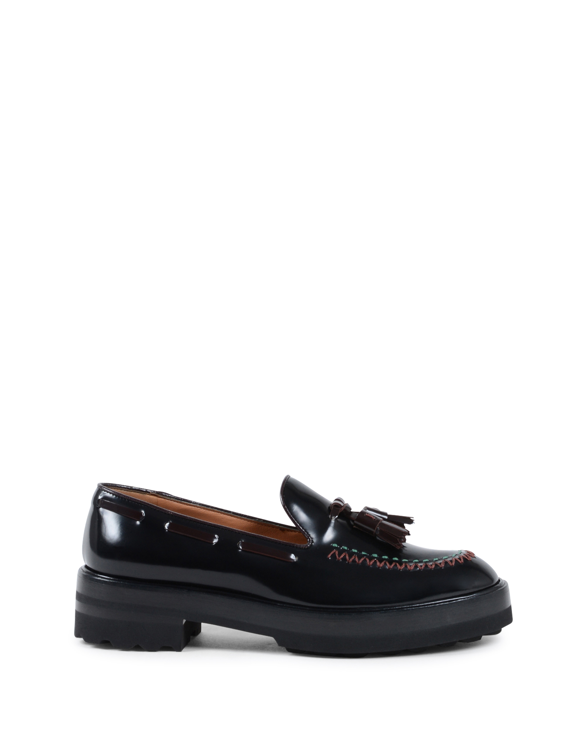 Fratelli Rossetti Mocassino con tacco da donna nero 66398 WINDSOR NERO