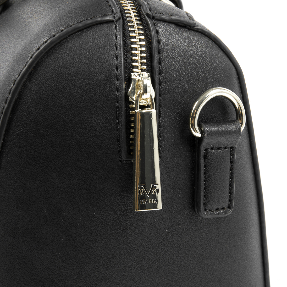 V 1969 Italia Borsa da donna nera CLAIRE