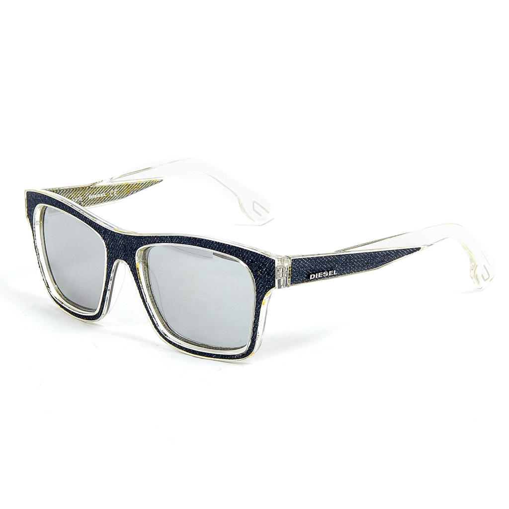 Occhiali da sole Diesel da uomo in denim DL0071 55 27C