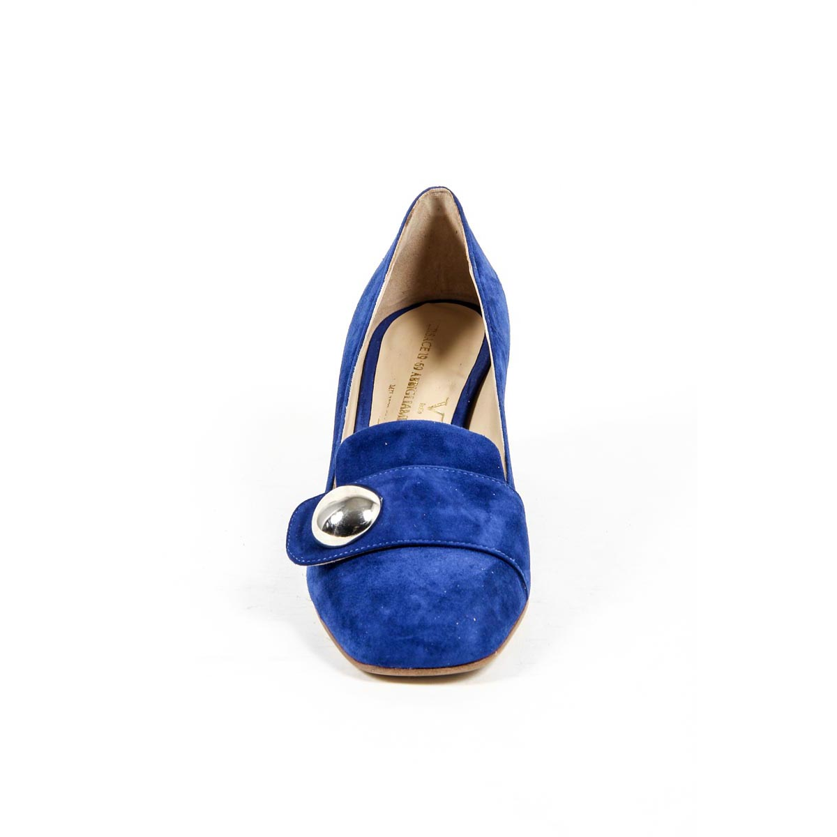 Décolleté da donna V 1969 Italia 312113 CAMOSCIO COBALTO
