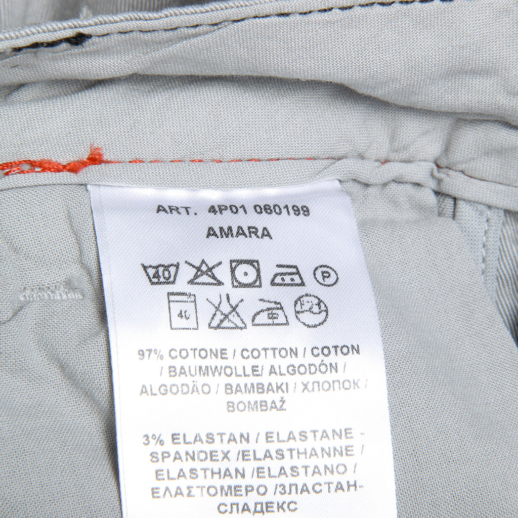 Pantaloni da uomo Andrew Charles grigio chiaro AMARA
