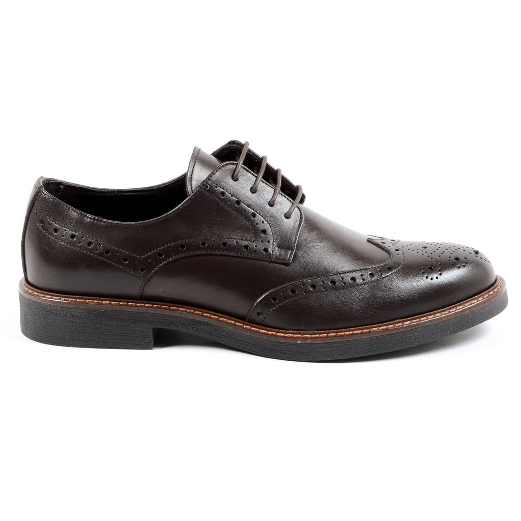 Andrew Charles Scarpa Brogue da Uomo Marrone IGGY