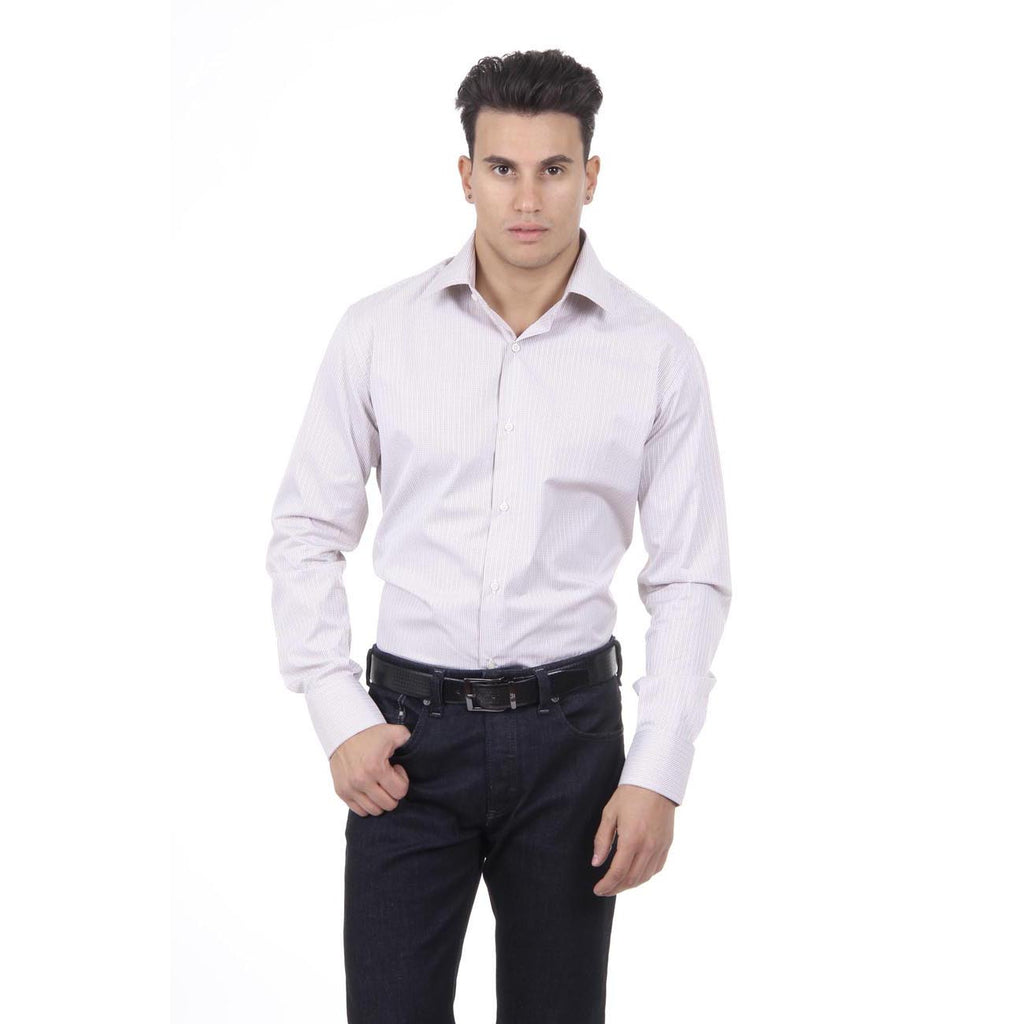 V 1969 Italia Camicia da uomo Modern Classic Fit 377 VAR. 213
