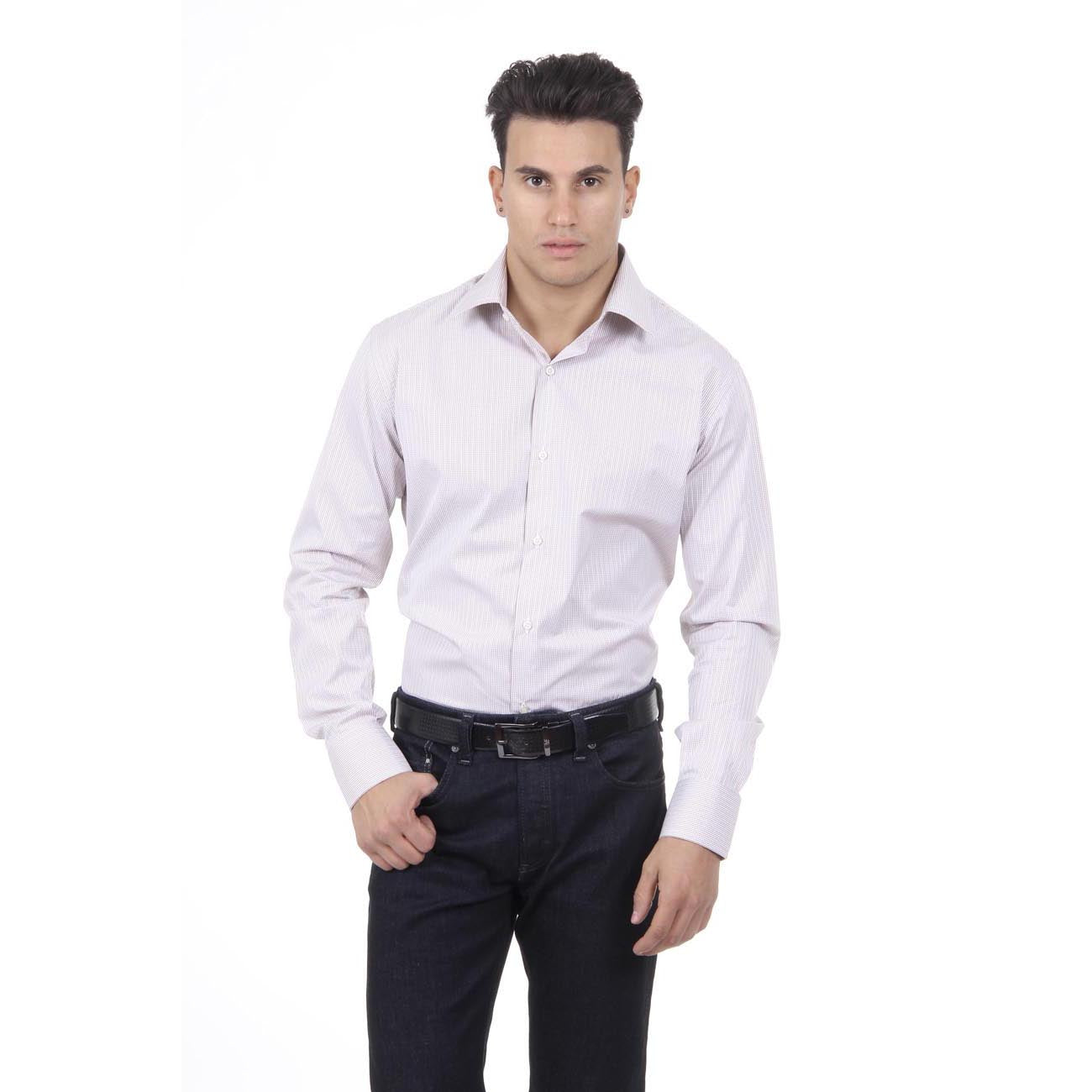V 1969 Italia Camicia da uomo Modern Classic Fit 377 VAR. 213