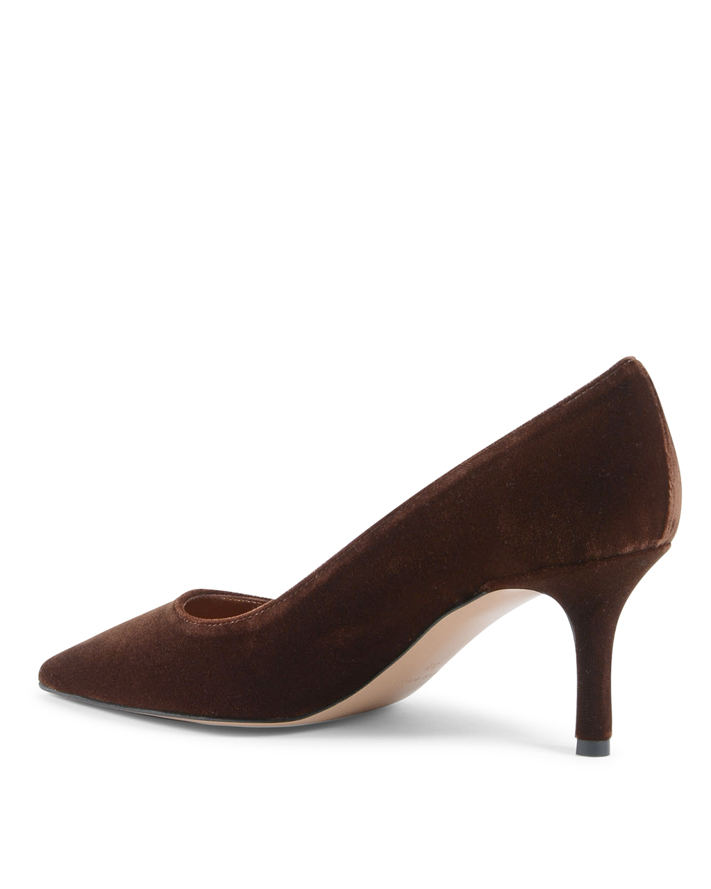 19V69 Italia Decolleté Donna Marrone INES65 VELLUTO CASTAGNO