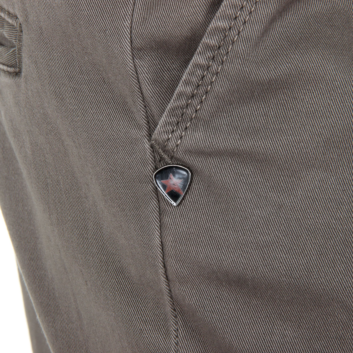 Pantaloni da uomo Andrew Charles marroni AMARA