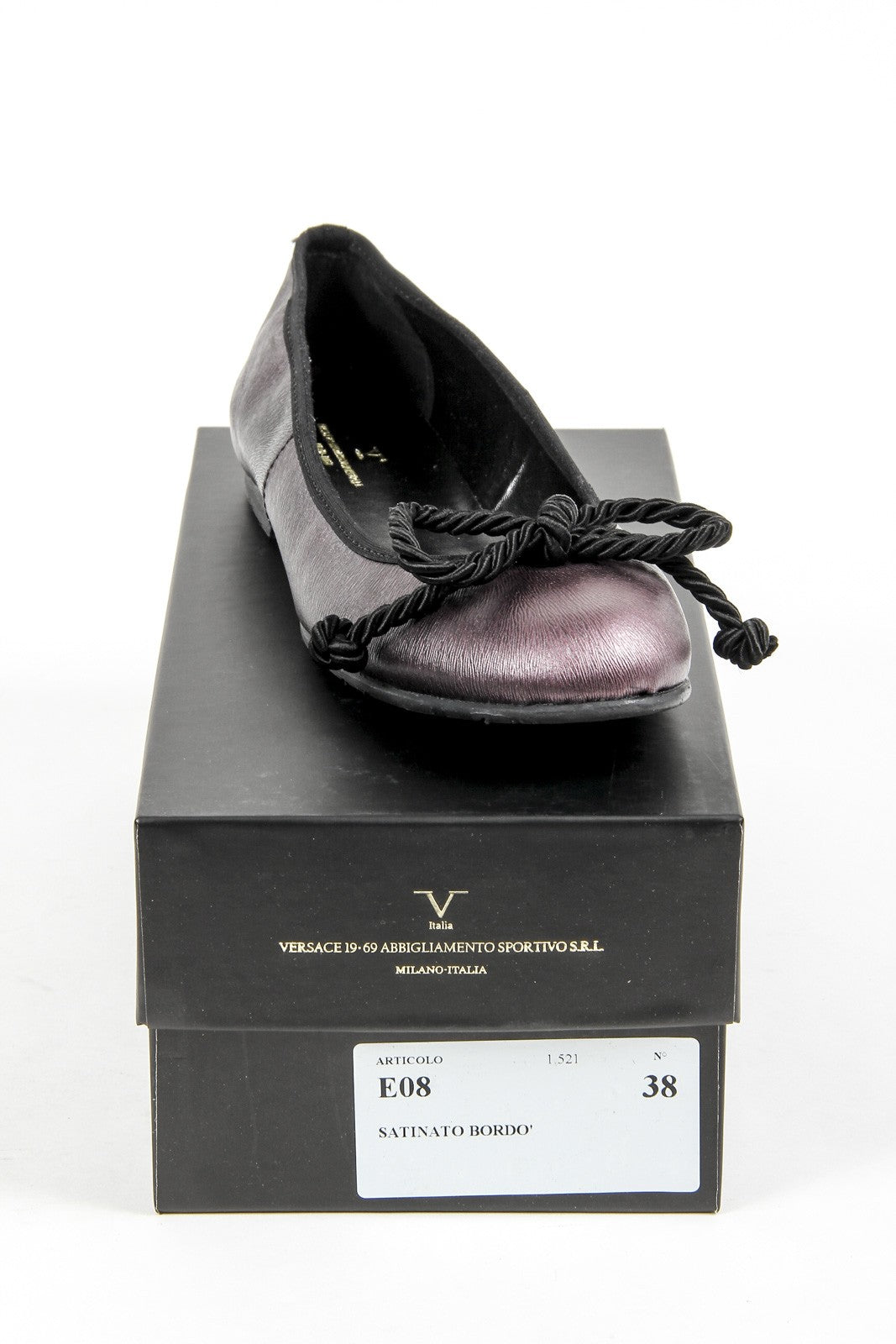 V 1969 Italia Ballerina da donna E08 SATINATO BORDO'