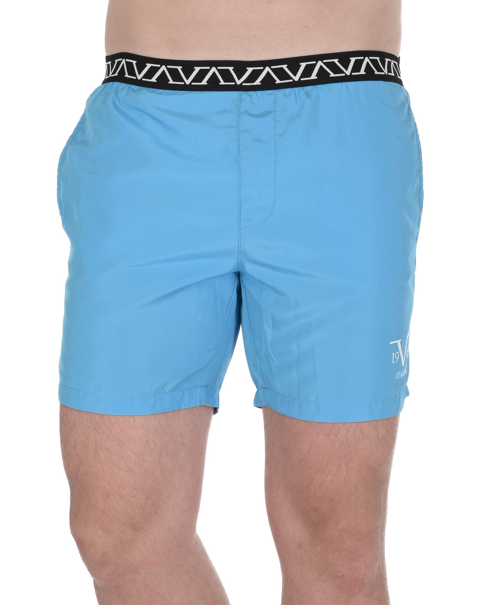 19V69 Italia Costume da bagno da uomo VSC1MBM07 AZZURRO