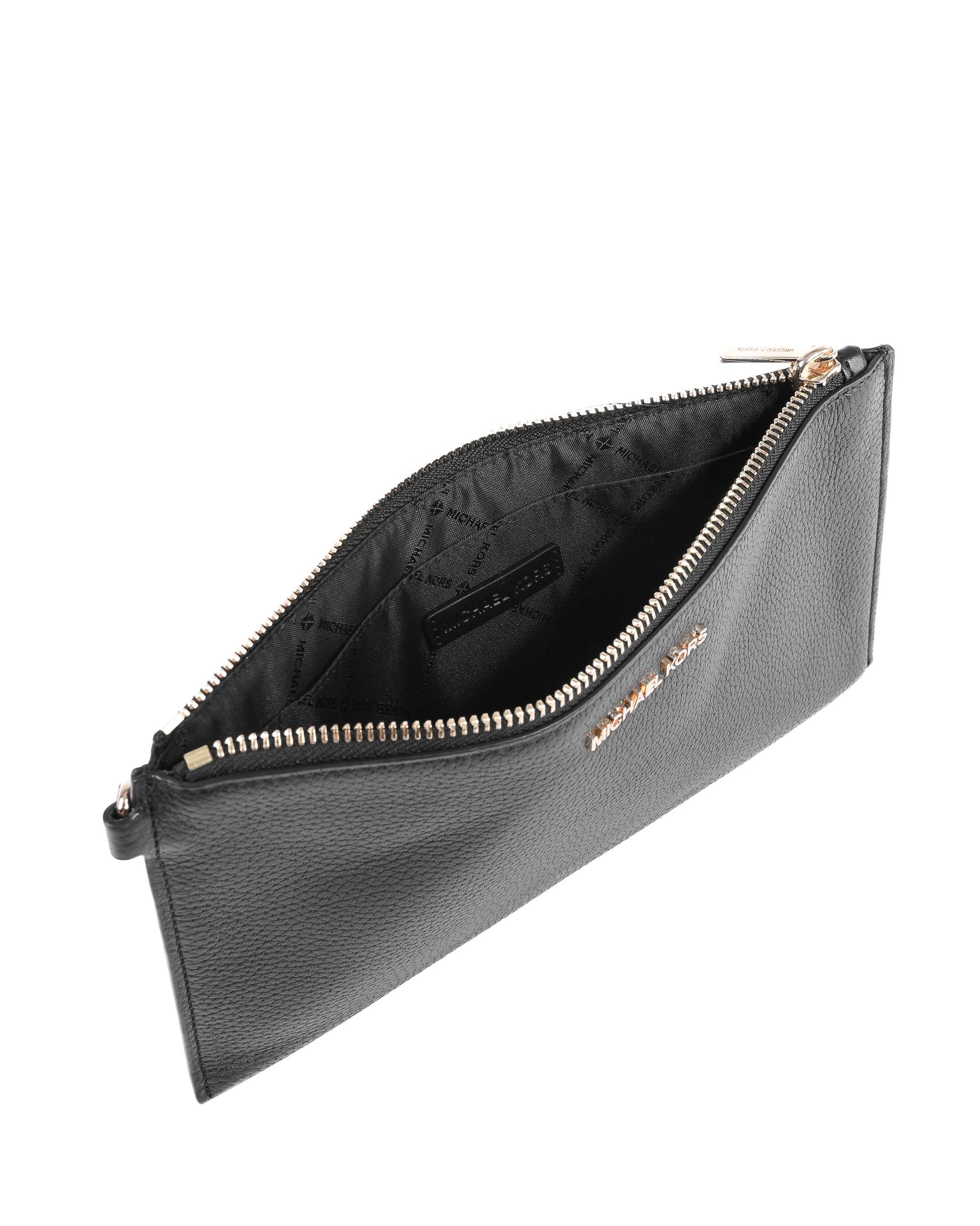 Borsa a mano da donna Michael Kors 35S4STVW3L NERO ARGENTO