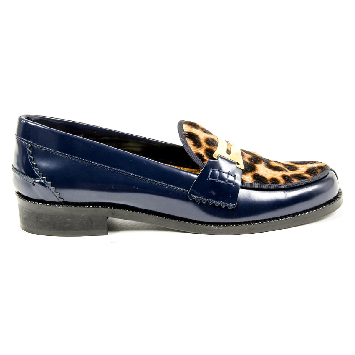 Mocassini Avec Modération da donna FRIDA BLU LEOPARDO