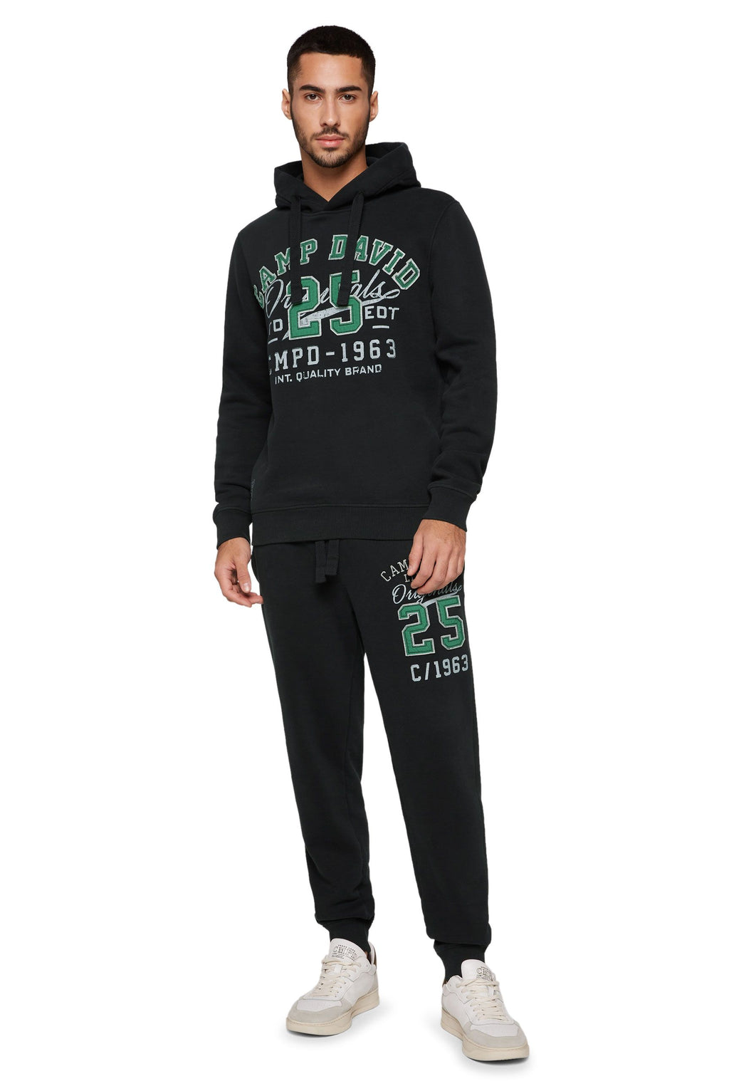 Felpa con cappuccio da uomo Camp David