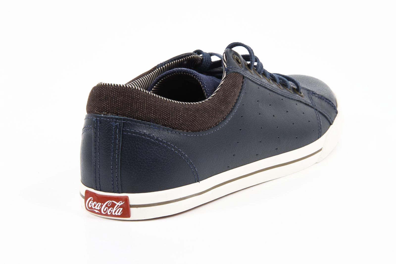 Scarpe da ginnastica da uomo Coca Cola CCA0747 CASUAL BUFALINO II PETROLE