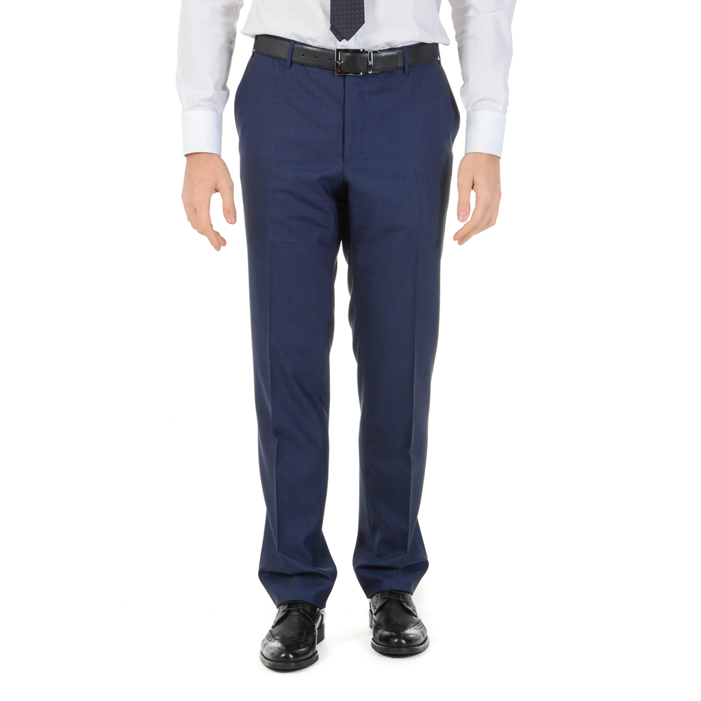 Abito da uomo Corneliani maniche lunghe blu Super 110's