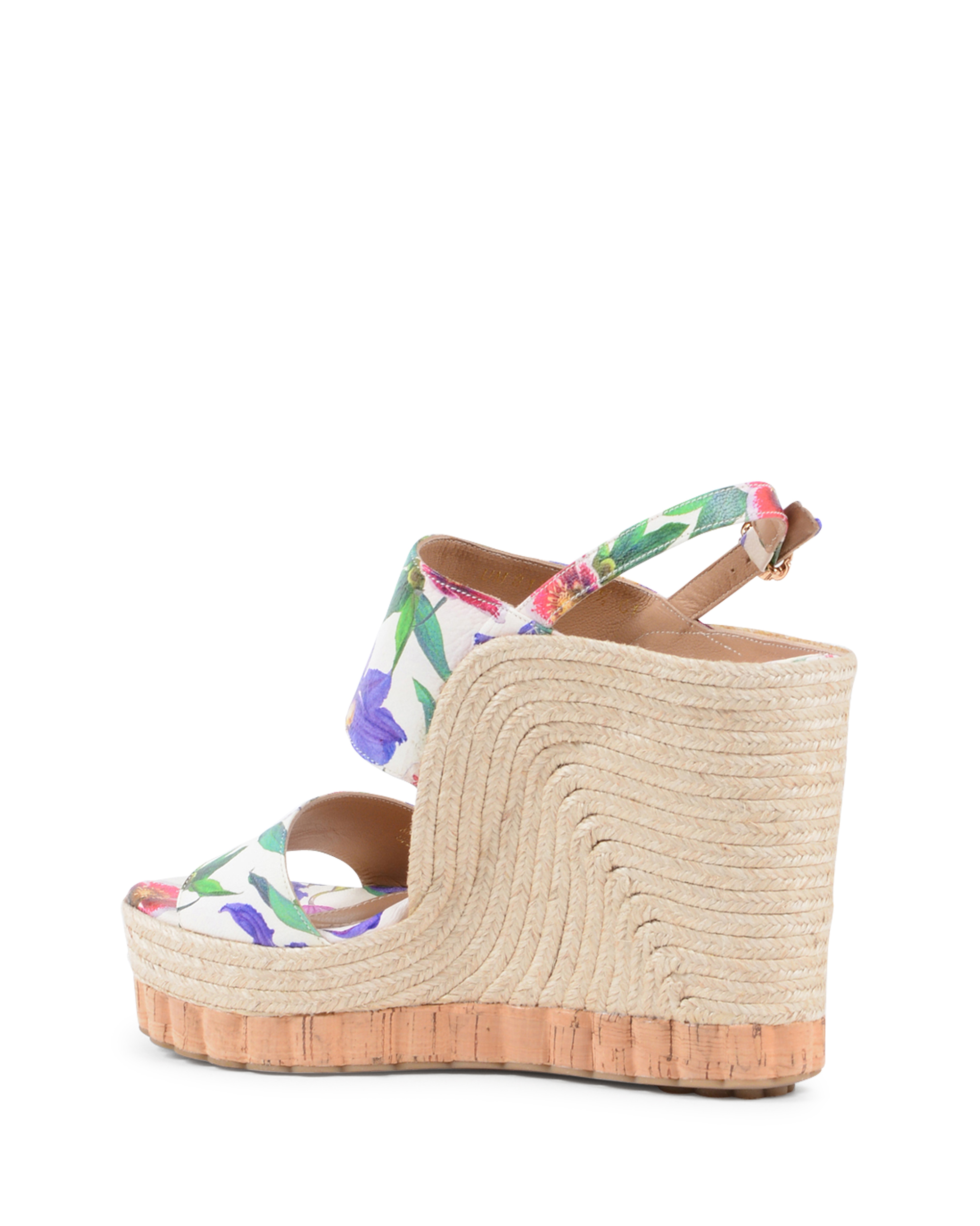 Salvatore Ferragamo Sandalo Con Zeppa Donna Multicolor MARATEA