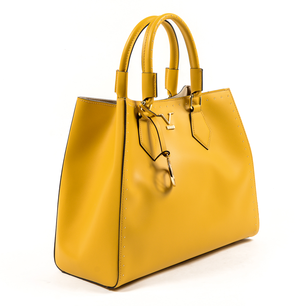 V 1969 Italia Borsa da donna gialla CRETA