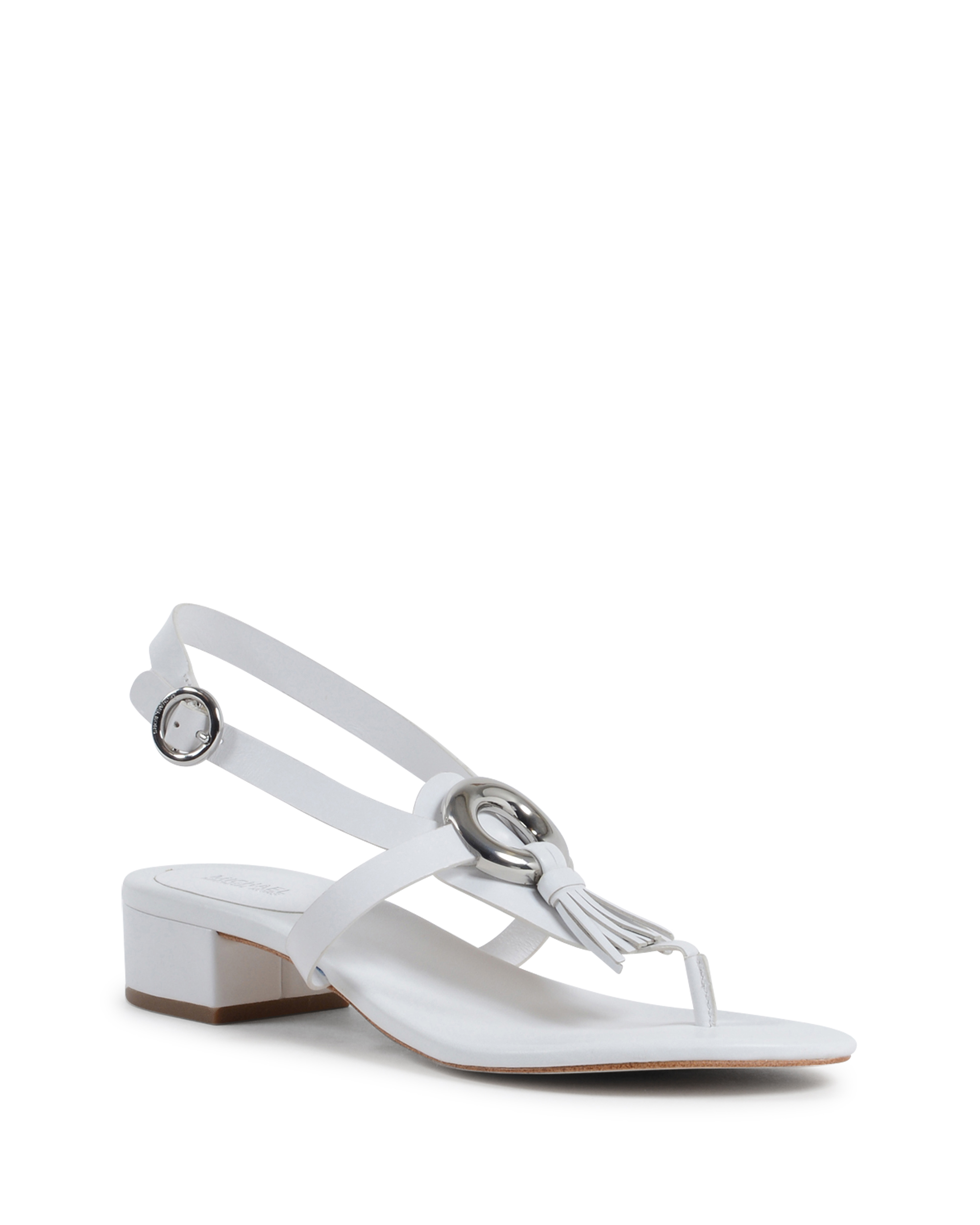 Sandalo con zeppa da donna Michael Kors bianco DARIEN