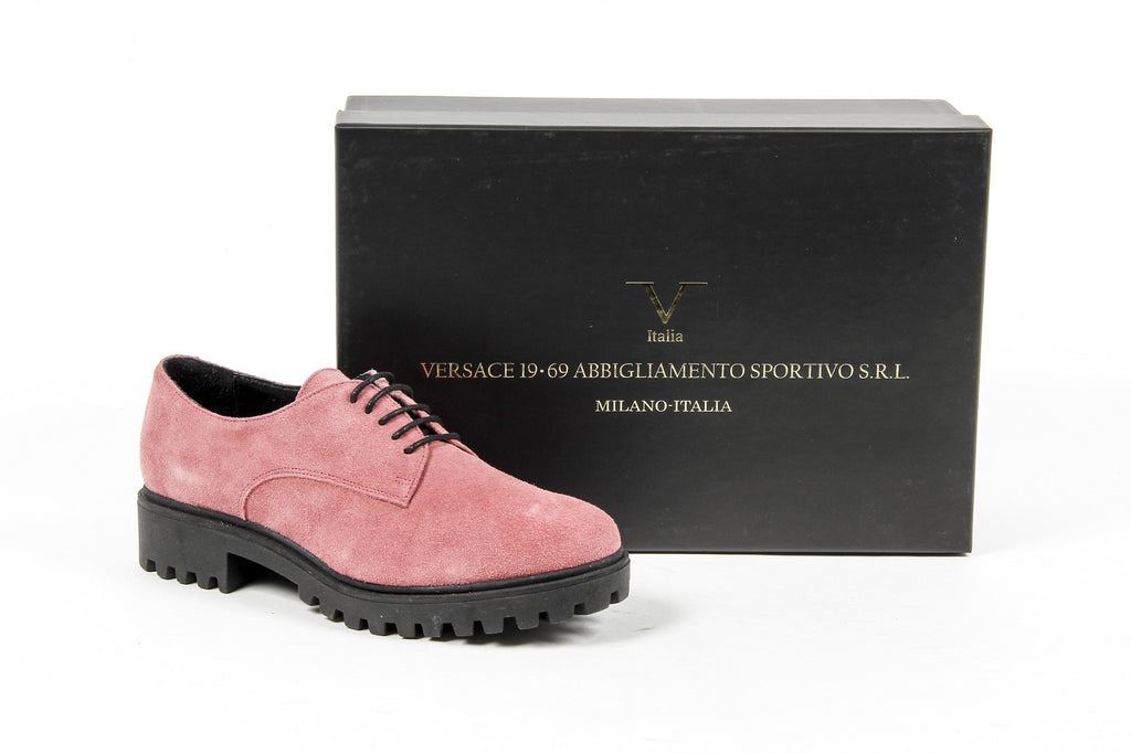 Scarpa stringata da donna V 1969 Italia C01 CAMOSCIO FUXIA