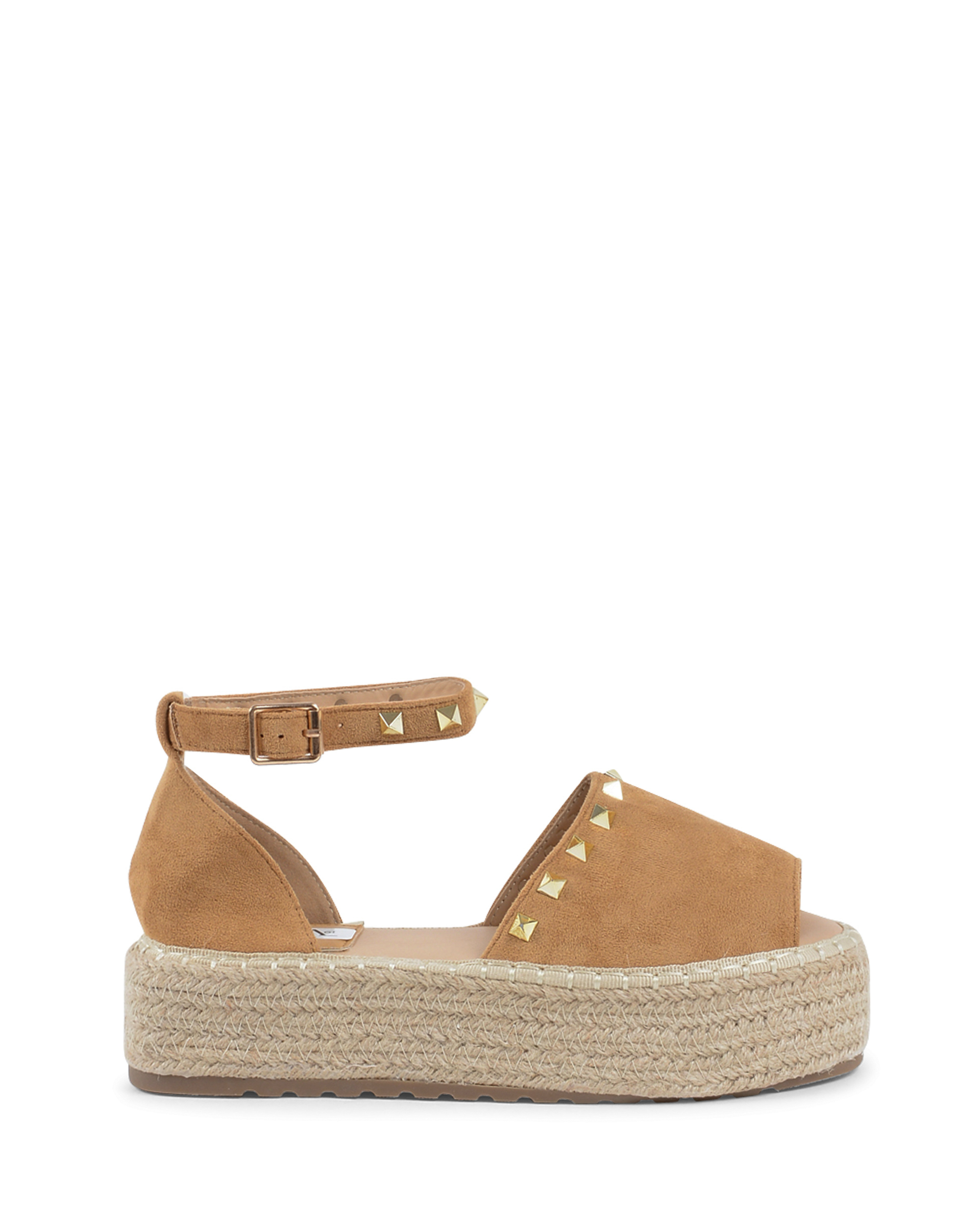 19V69 Italia Sandalo con plateau e espadrillas da donna Camel V29 CAMEL