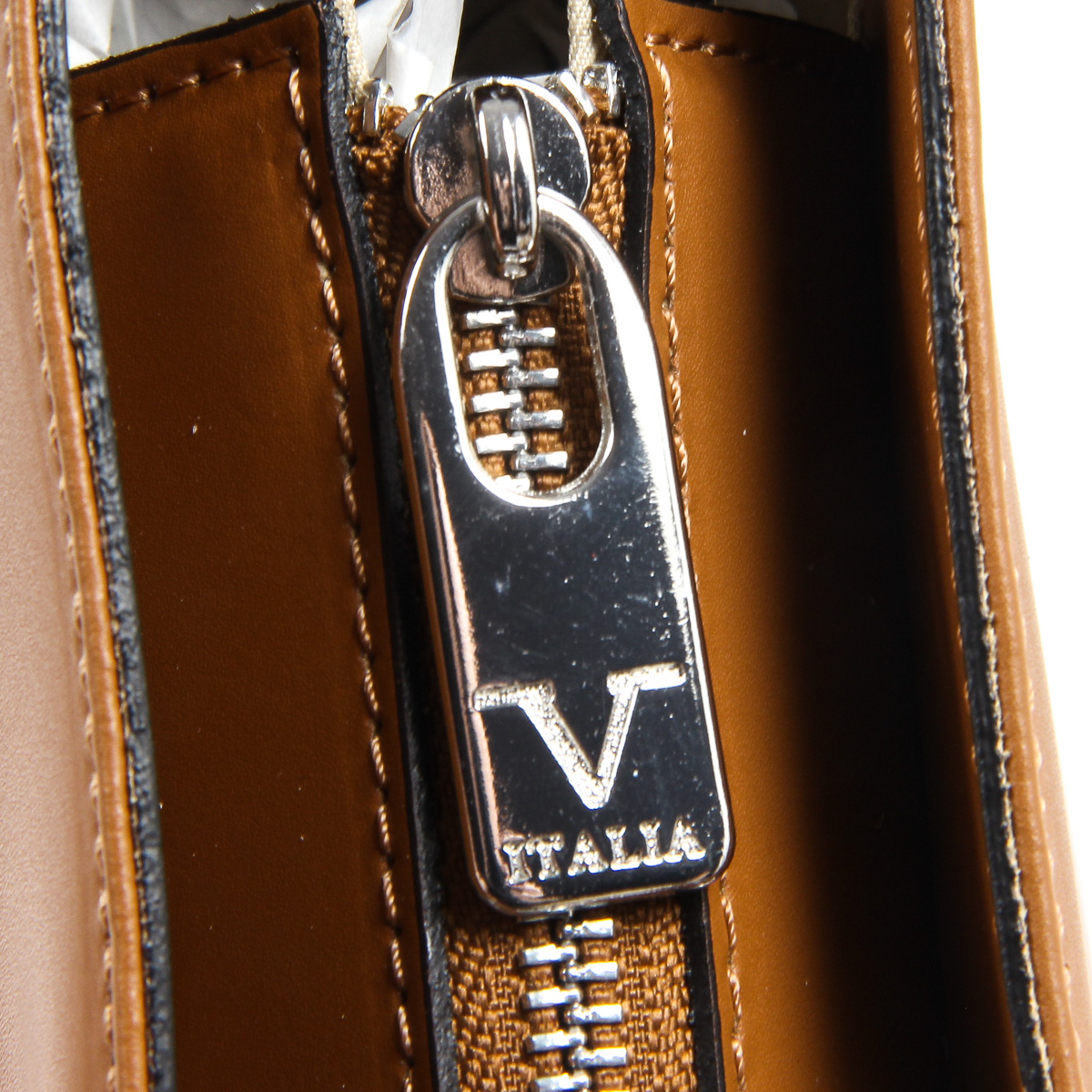 Borsa da donna V 1969 Italia V009-S RUGA CUOIO
