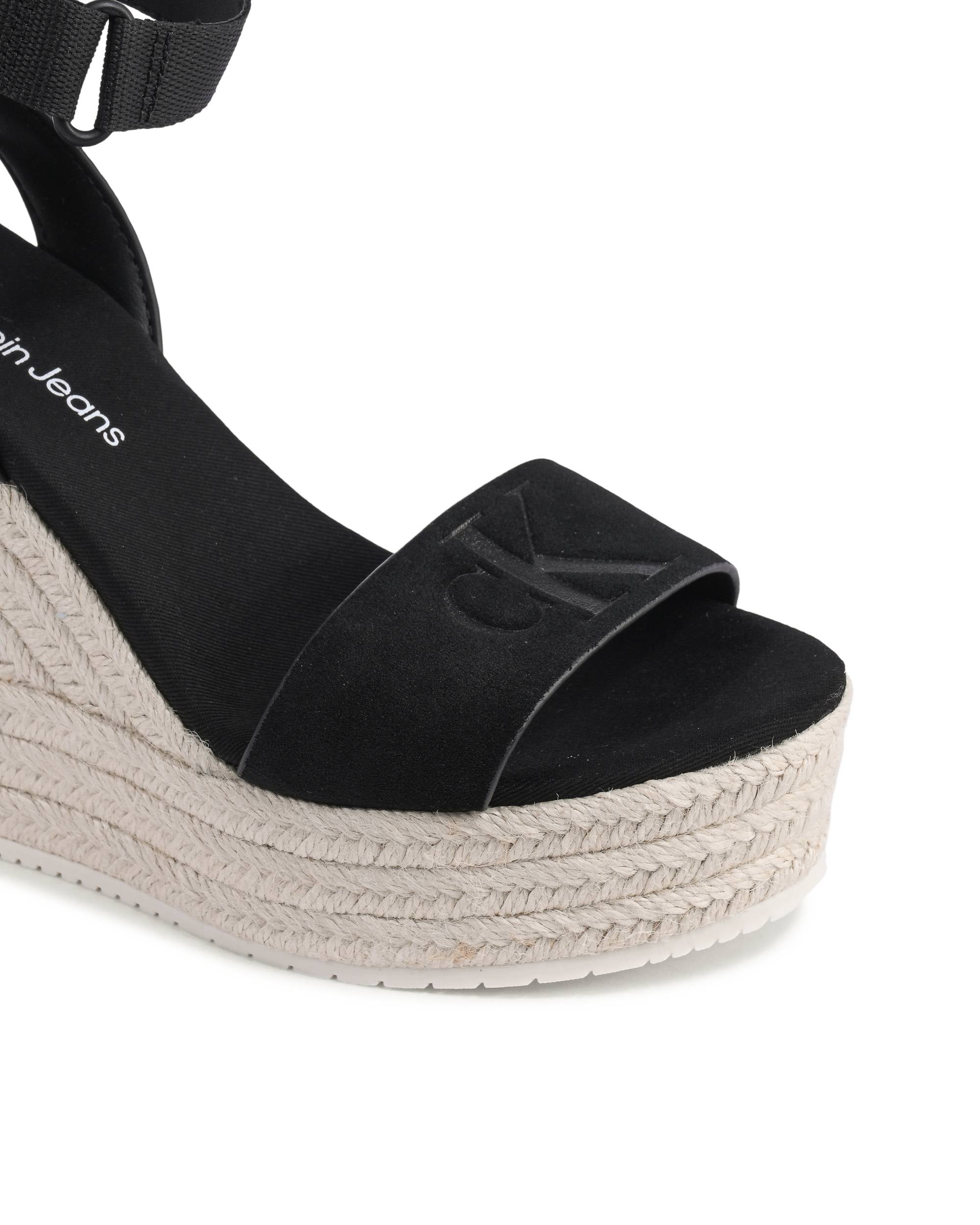 Calvin Klein Zeppa da donna nera YW0YW01026BEH
