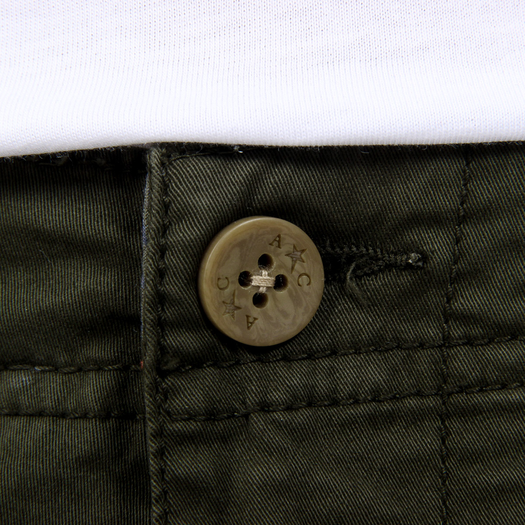 Pantaloncini da uomo Andrew Charles verdi JAKO