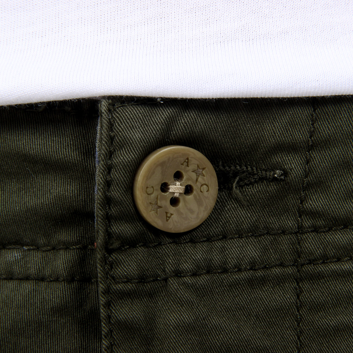 Pantaloncini da uomo Andrew Charles verdi JAKO