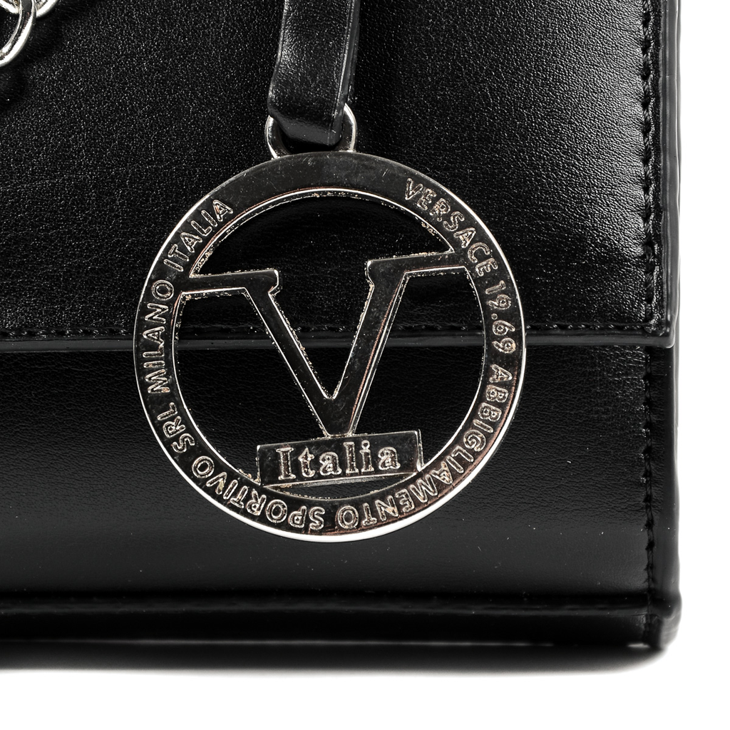V 1969 Italia Borsa da donna nera BOLLA
