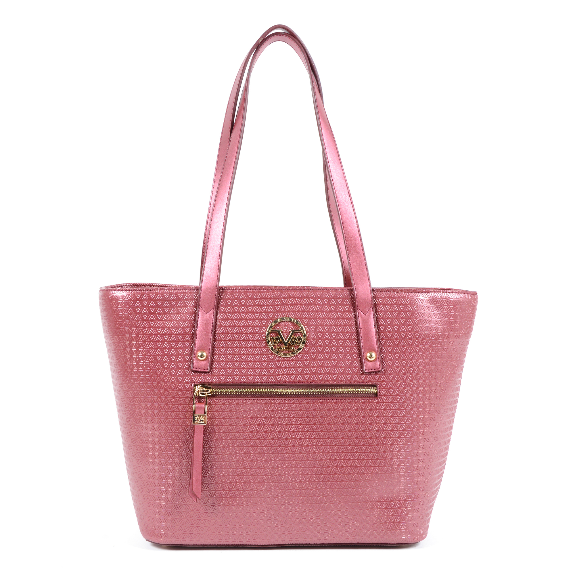 V 1969 Italia Borsa da donna viola 2410 CLARET RED