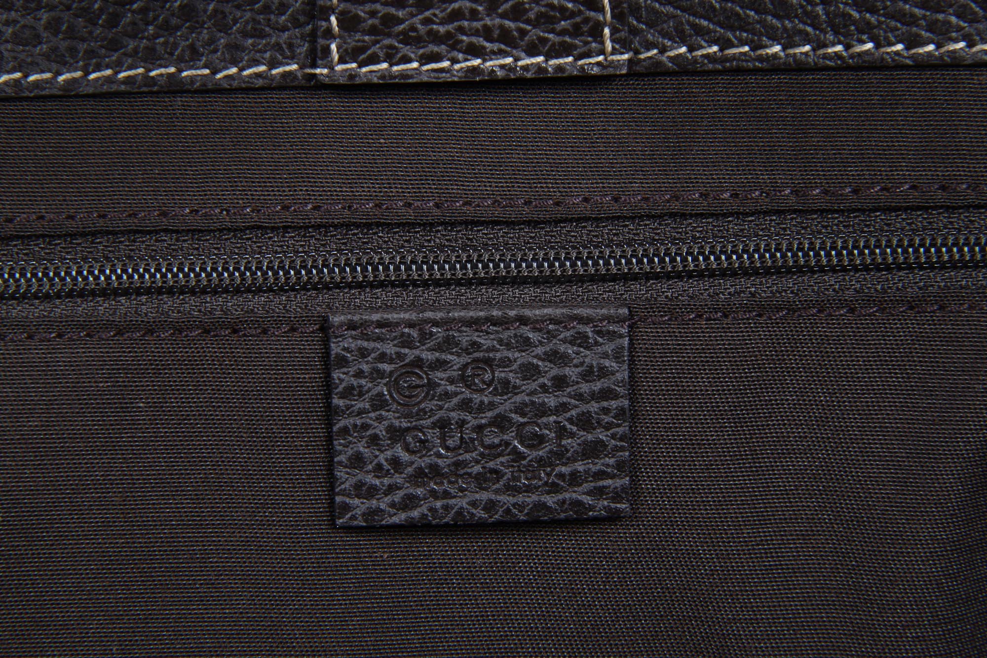 Gucci GG tote borsa in tela rivestita di bambù 354665 520981