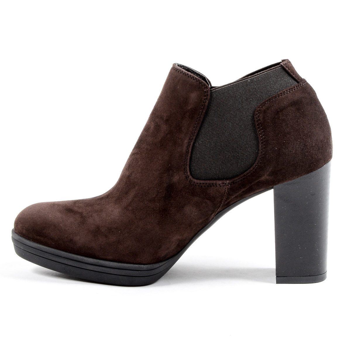 V 1969 Italia Stivaletto con tacco da donna marrone GRACY