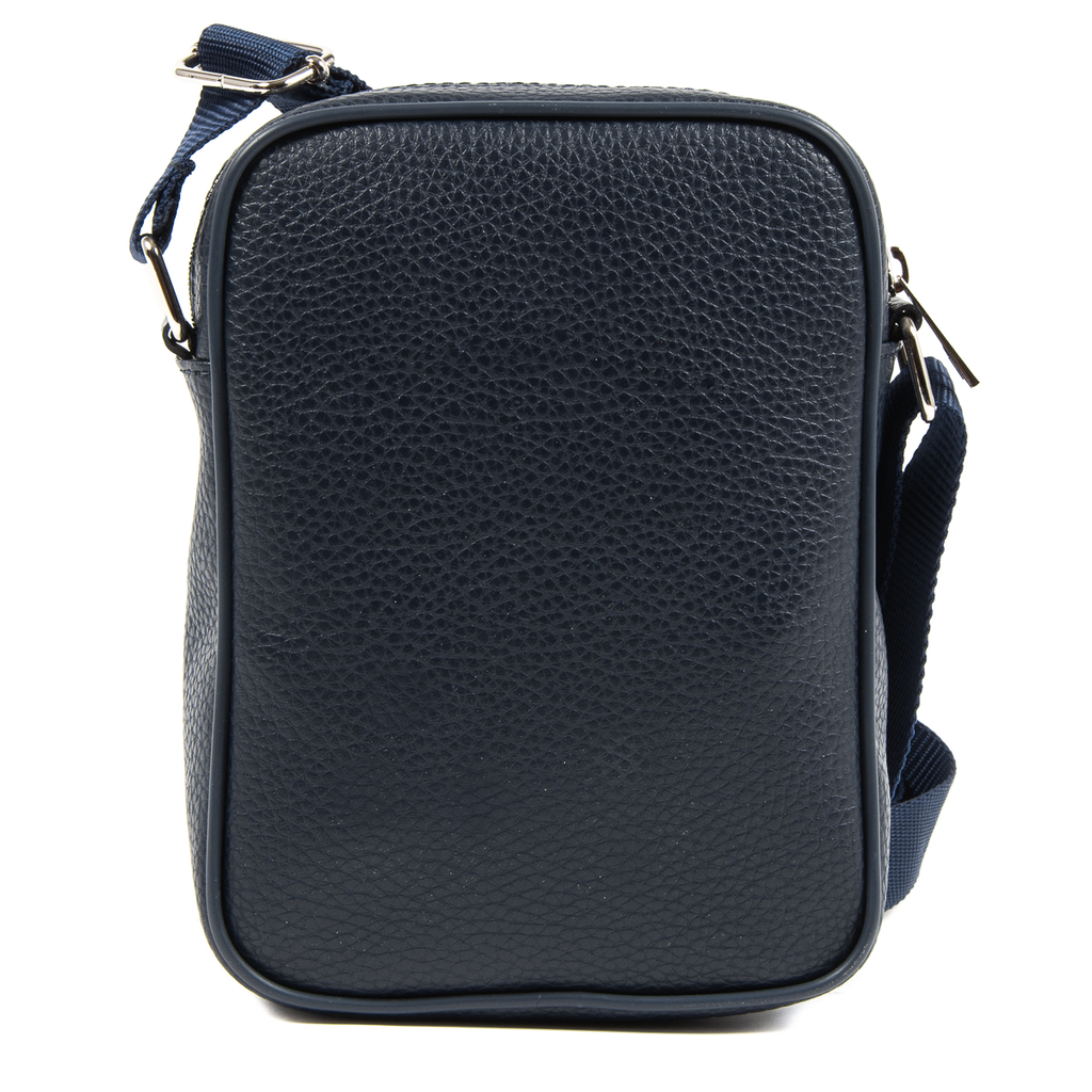 V 1969 Italia Borsa a tracolla da uomo blu MILITARE