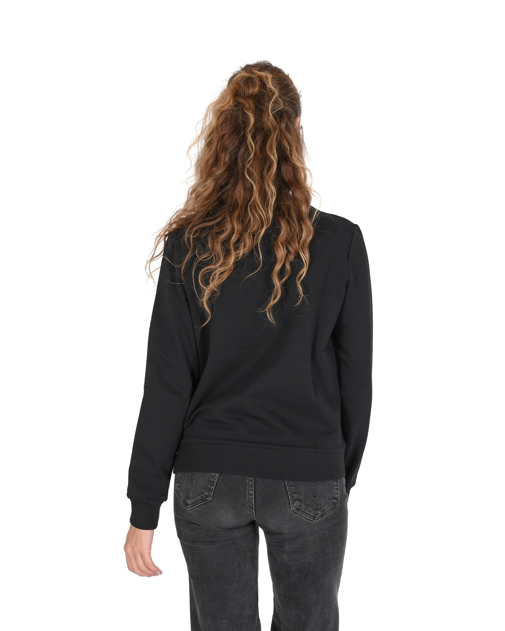 Felpa da donna Love Moschino W 6 302 23 E 2269 C74 NERO