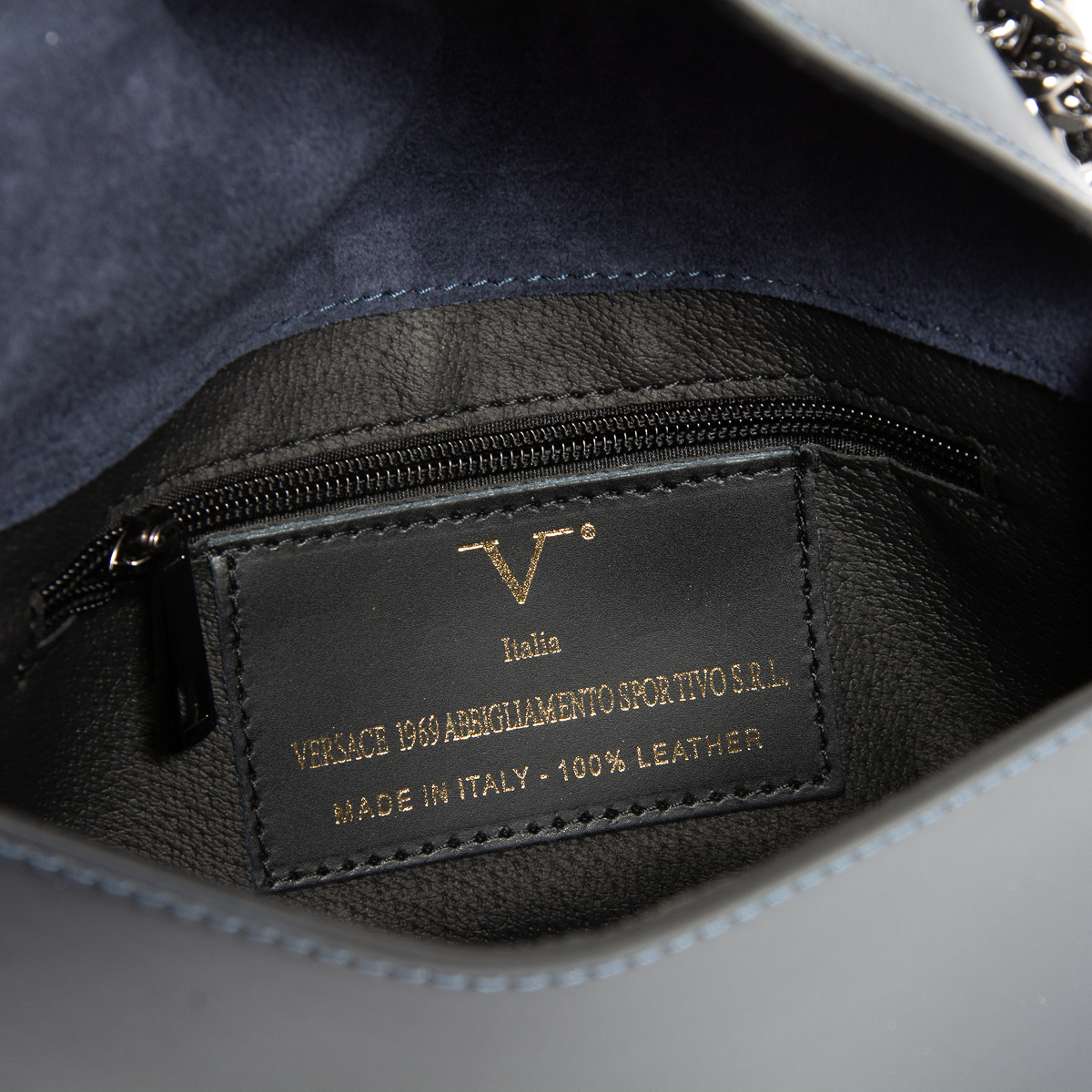 V 1969 Italia Borsa da donna blu DIADEMA