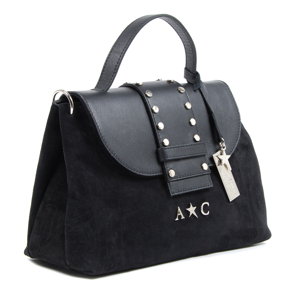 Borsa a mano da donna Andrew Charles nera ROSS