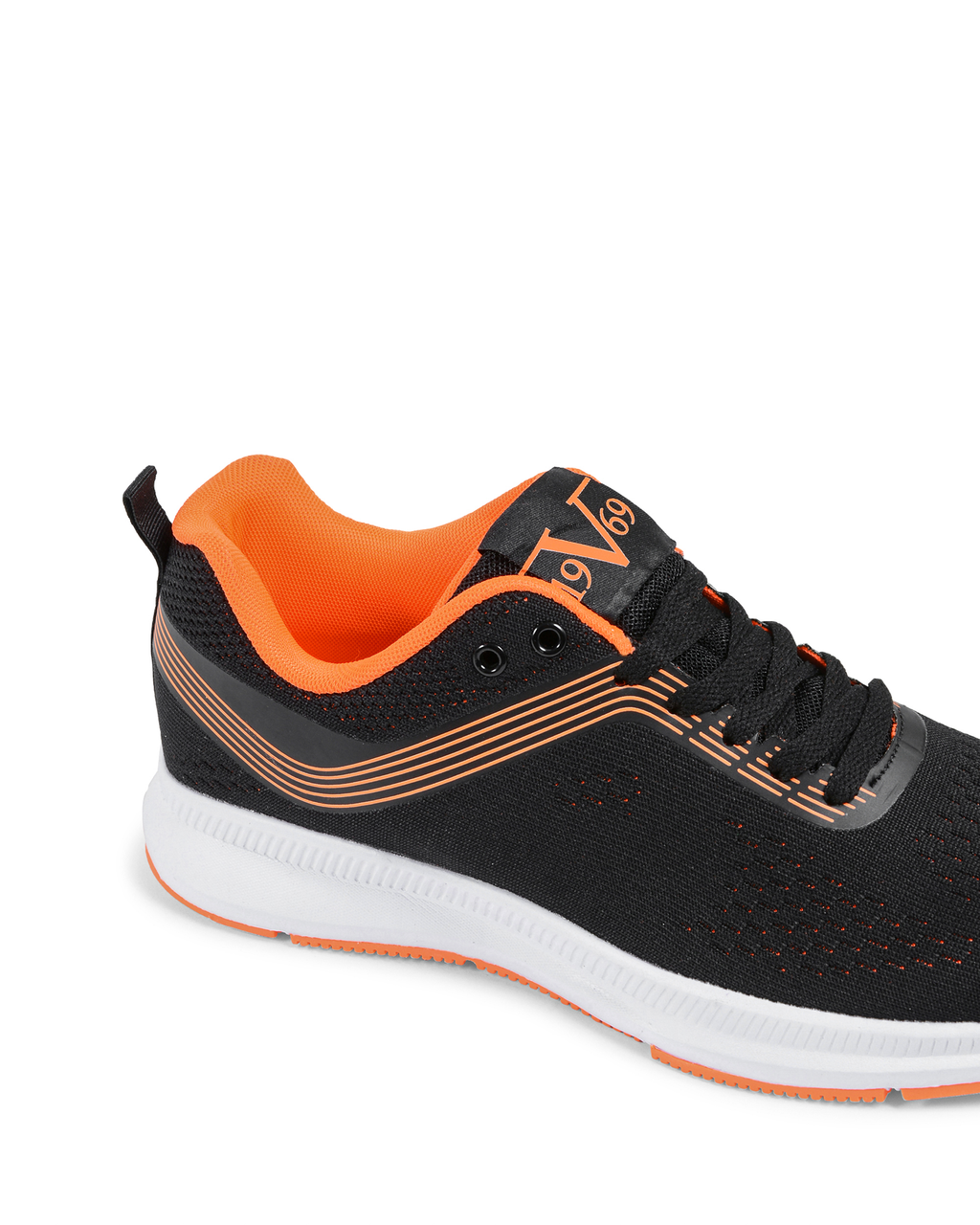 Sneaker Uomo 19V69 Italia V035 NERO ARANCIO