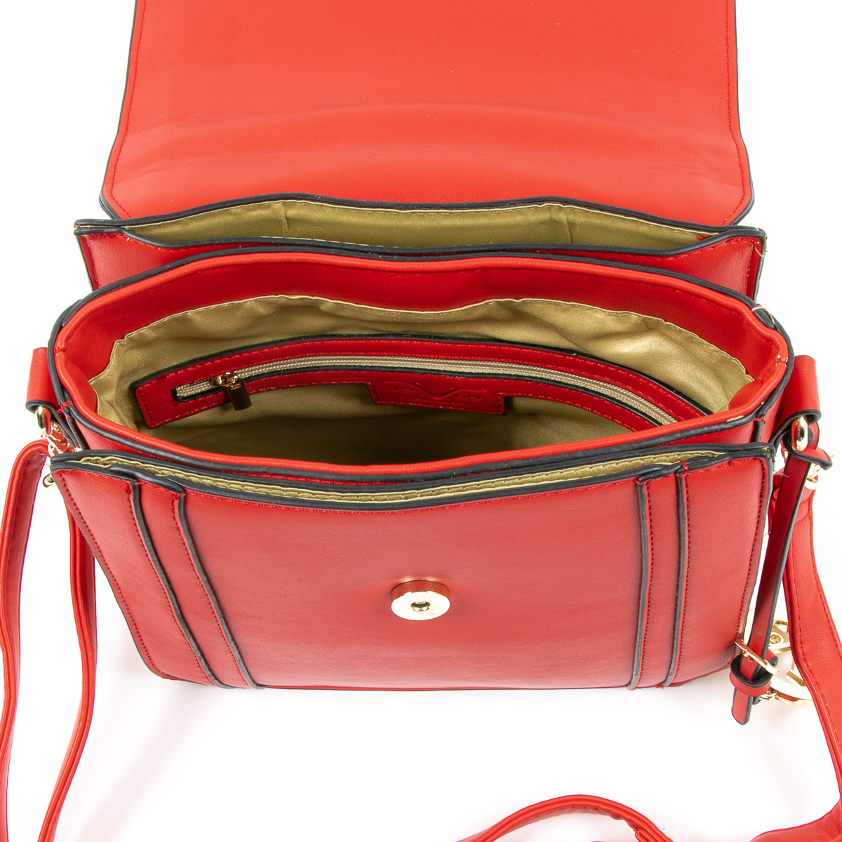 V 1969 Italia Borsa da donna rossa LINDA