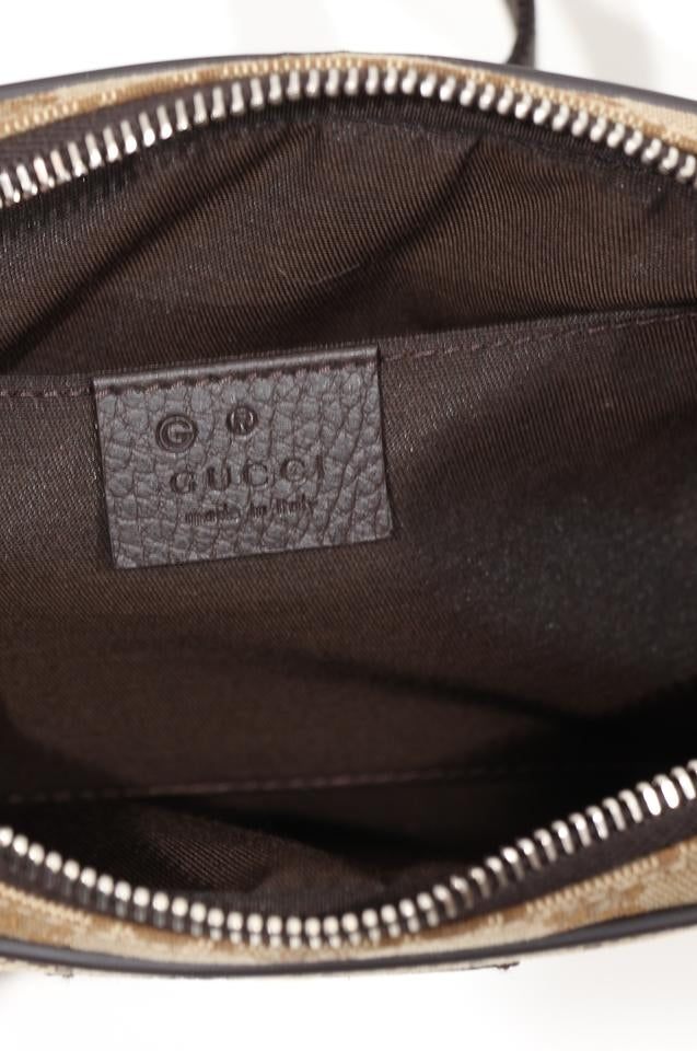 Borsa a marsupio Gucci con cintura beige marrone