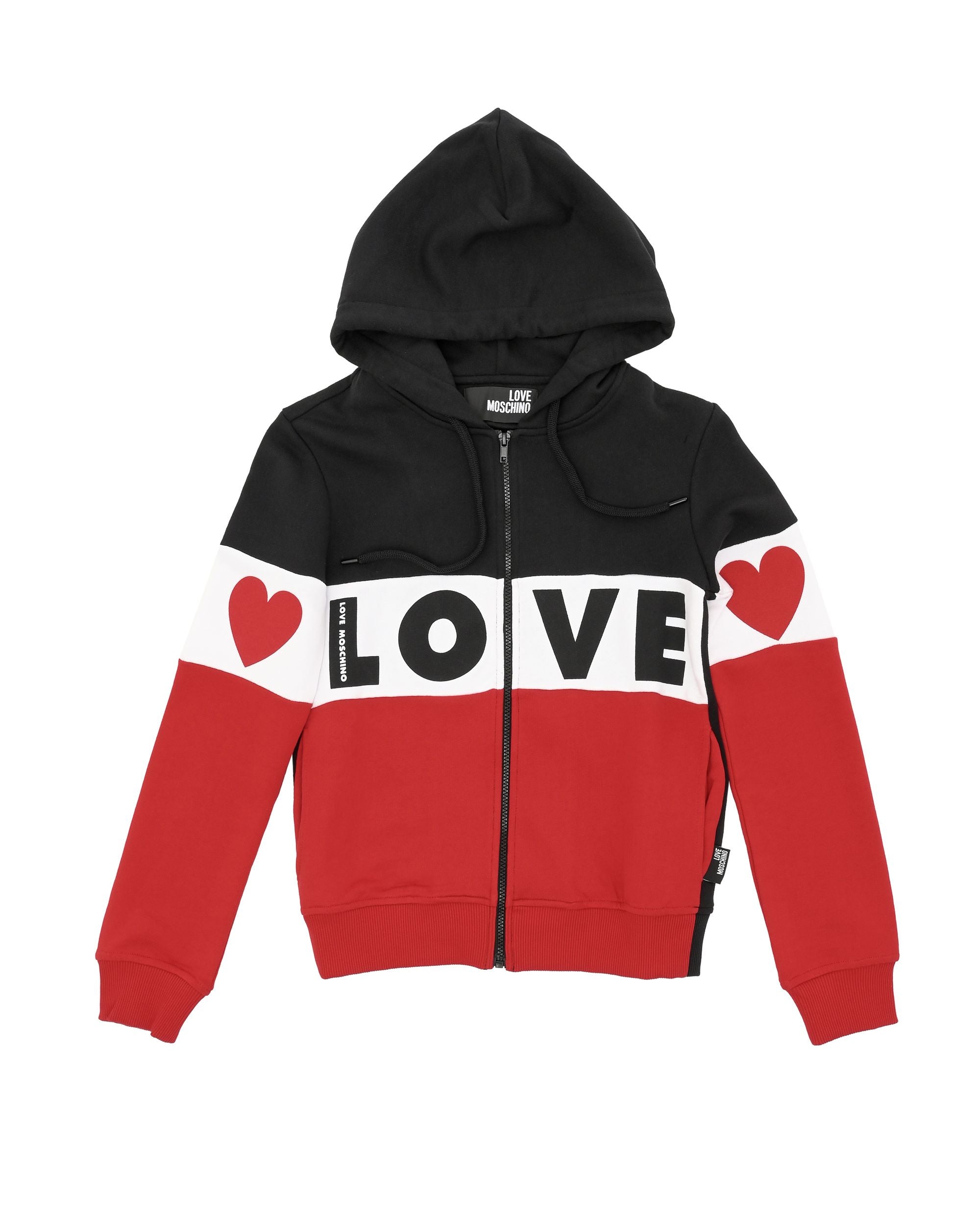 Felpa da donna Love Moschino W 3 374 01 M 4068 4072 MULTI