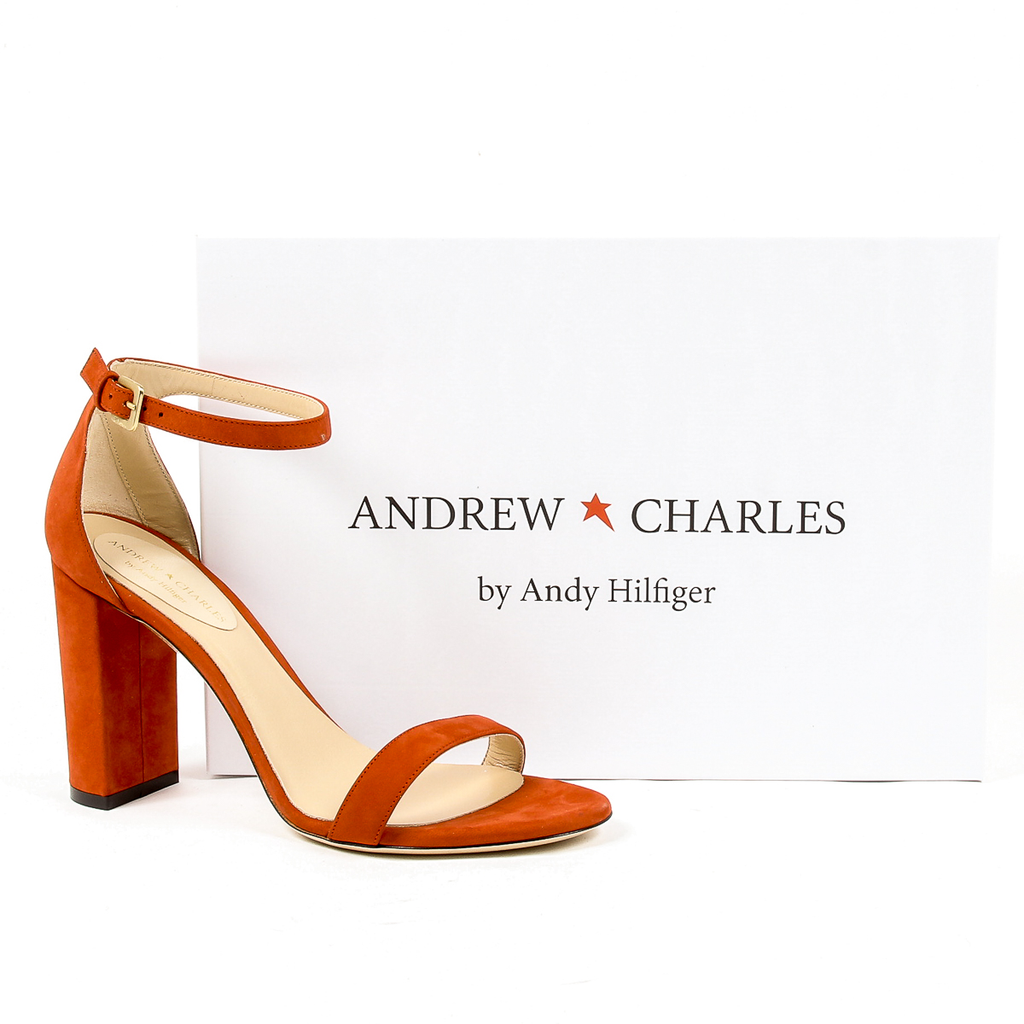 Sandalo da donna Andrew Charles rosso EMMA