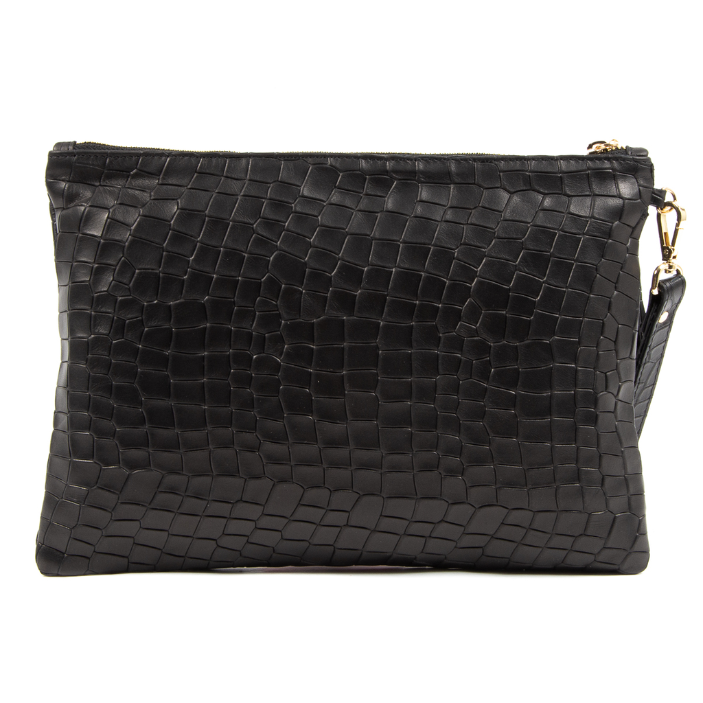 V 1969 Italia Borsa da donna nera LIME
