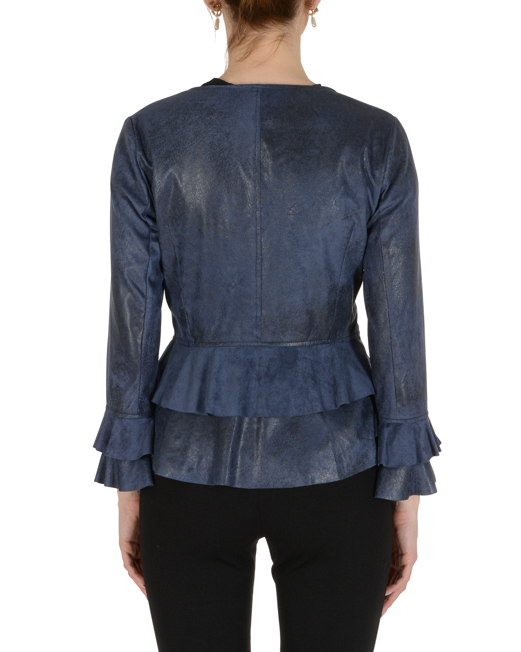 19V69 Italia Giacca da donna blu navy FIORE BLU NAVY