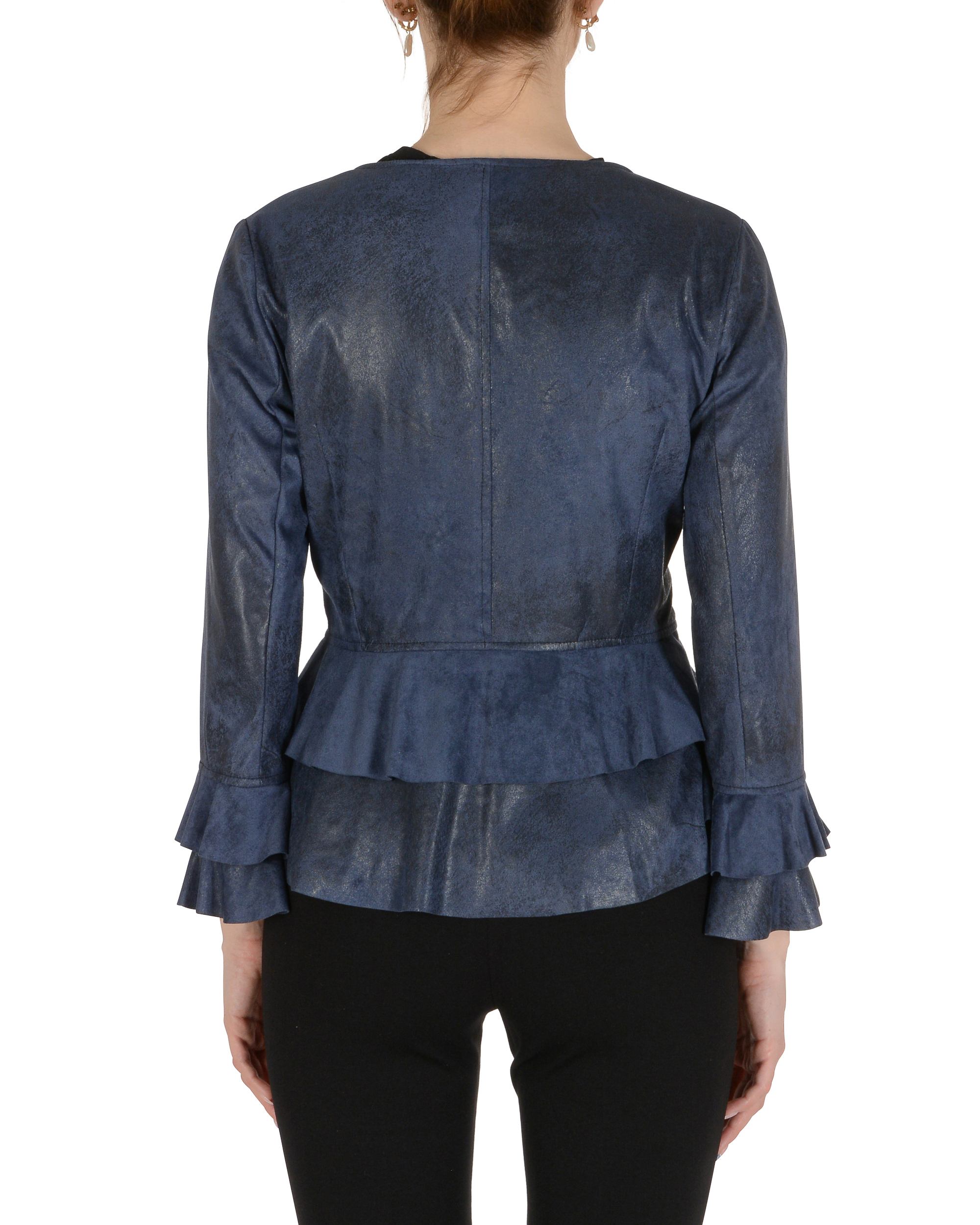 19V69 Italia Giacca da donna blu navy FIORE BLU NAVY