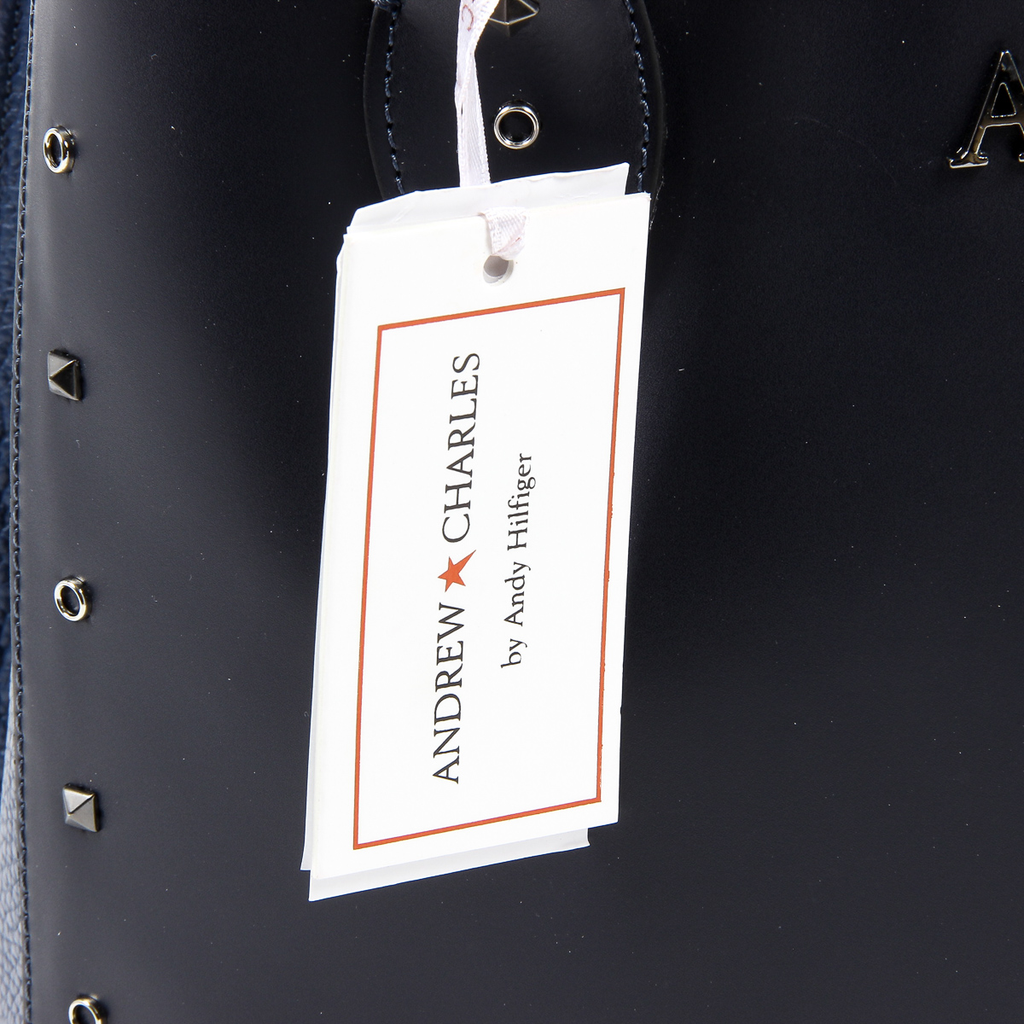 Borsa a mano da donna Andrew Charles Blu scuro NELLY