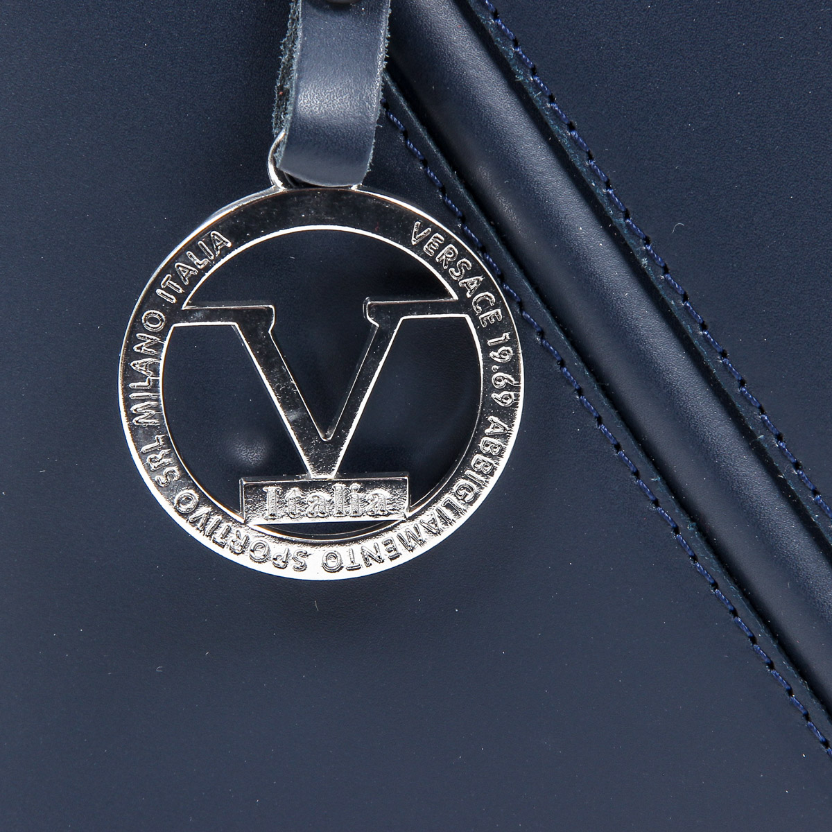 Borsa da donna V 1969 Italia V004-S RUGA BLU