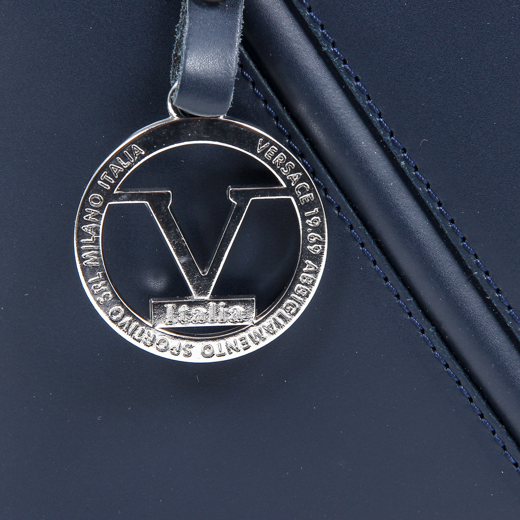 Borsa da donna V 1969 Italia V004-S RUGA BLU